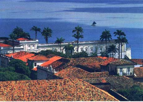 Vista da capital São Luiz, Maranhão