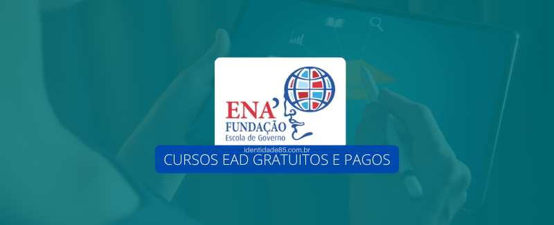 A Fundação Escola de Governo abriu novos cursos EAD