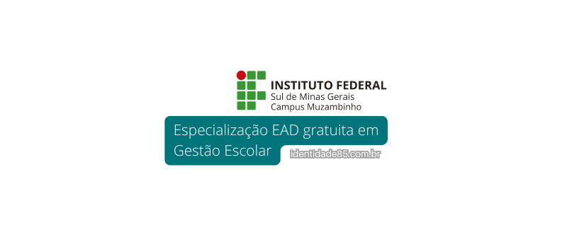 Especialização EAD gratuita em Gestão Escolar