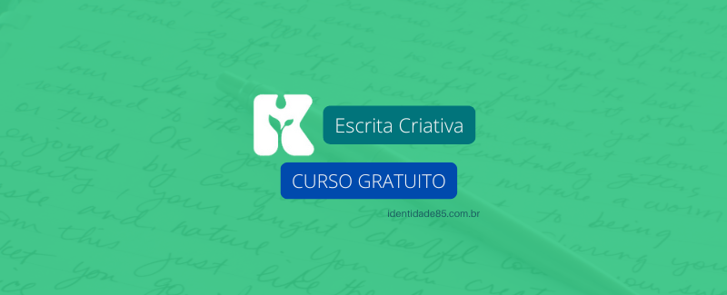 Curso gratuito EAD de Escrita Criativa