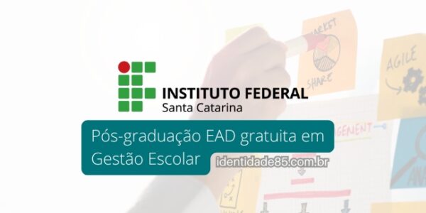 Pós-graduação EAD gratuita