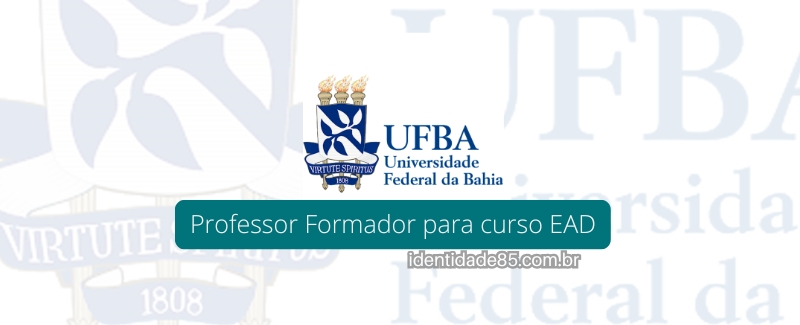 Professor Formador para curso EAD