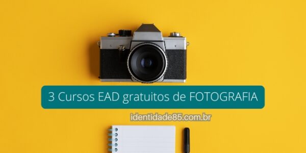 cursos EAD gratuitos de FOTOGRAFIA