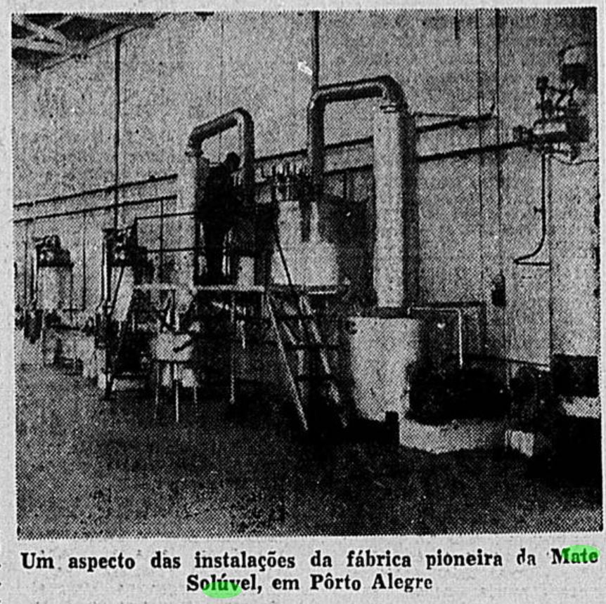 fabrica de mate solúvel