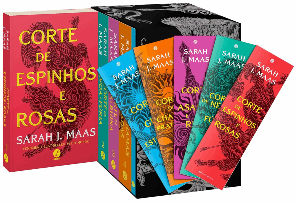 box de livros Corte de espinhos e rosas