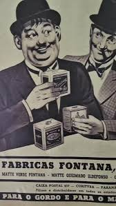 Propaganda das Fábricas Fontana de erva-mate