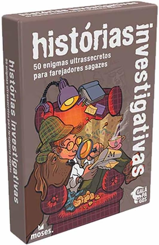 Galápagos, Histórias Investigativas (Detective Stories), Jogo de Enigmas