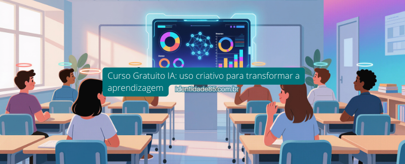 Curso Gratuito IA: uso criativo para transformar a aprendizagem