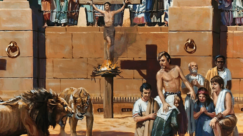 Os cristãos perseguidos pelos romanos