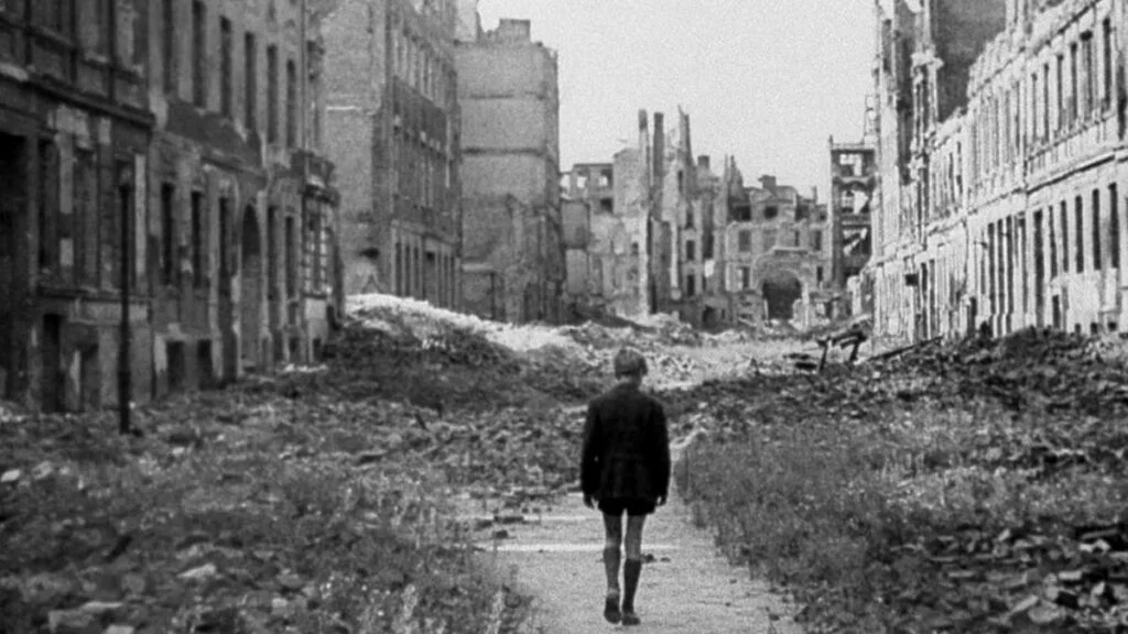 A cidade de Turim devastada