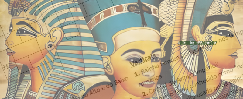 Palavras Cruzadas Egito Antigo