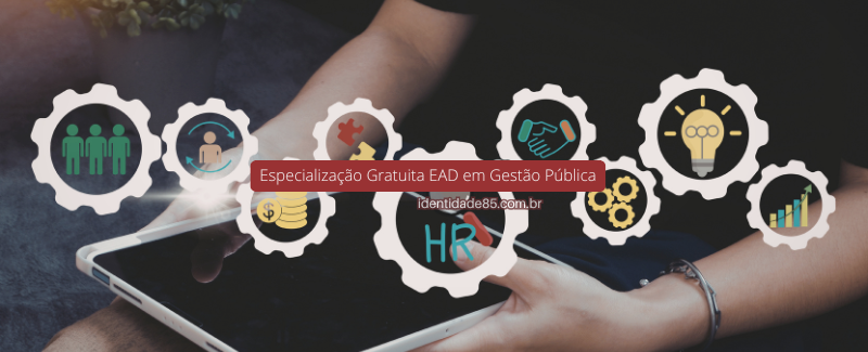 Especialização Gratuita EAD em Gestão Pública