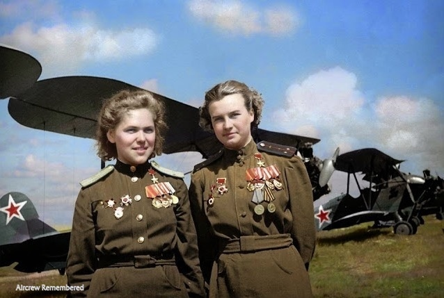 As buxas da noite, aviadoras soviéticas