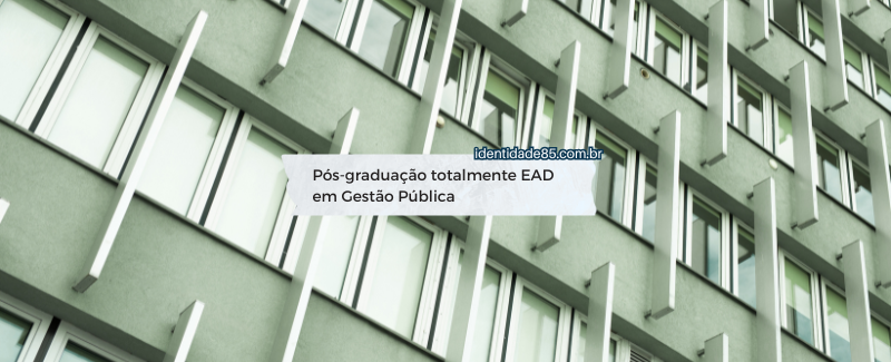 A UFERSA está oferecendo pós-graduação totalmente EAD em Gestão Pública