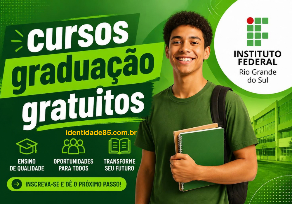 IFRS abre vagas em cursos graduação gratuitos
