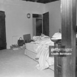The bedroom in which Marilyn Monroe was found dead of a barbituate overdose on August 6, 1962.